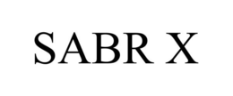 SABR X trademark