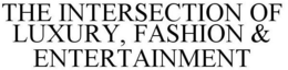 THE INTERSECTION OF LUXURY, FASHION & ENTERTAINMENT trademark