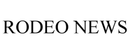 RODEO NEWS trademark