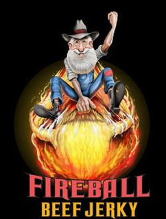 FIREBALL BEEF JERKY trademark