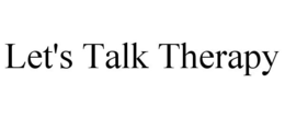 LET'S TALK THERAPY trademark