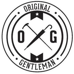 ORIGINAL GENTLEMAN O G trademark
