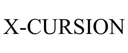 X-CURSION trademark