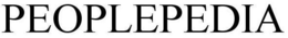 PEOPLEPEDIA trademark