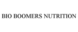 BIO BOOMERS NUTRITION trademark