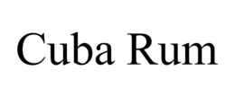CUBA RUM trademark
