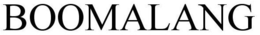 BOOMALANG trademark