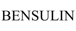 BENSULIN trademark