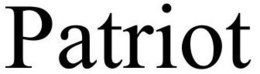 PATRIOT trademark