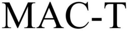 MAC-T trademark