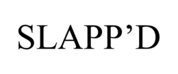 SLAPP'D trademark