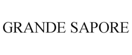 GRANDE SAPORE trademark