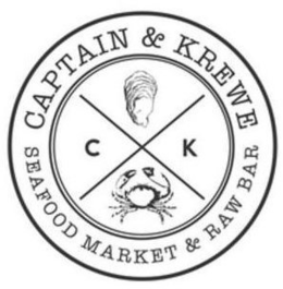 C K CAPTAIN & KREWE C K SEAFOOD MARKET & RAW BAR trademark