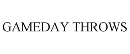 GAMEDAY THROWS trademark