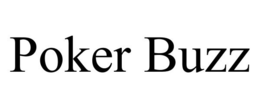 POKER BUZZ trademark