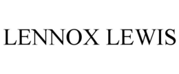 LENNOX LEWIS trademark