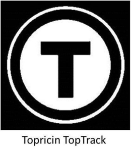 T TOPRICIN TOPTRACK trademark