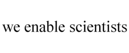 WE ENABLE SCIENTISTS trademark