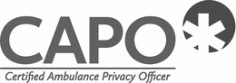 CAPO CERTIFIED AMBULANCE PRIVACY OFFICER trademark