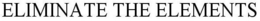 ELIMINATE THE ELEMENTS trademark