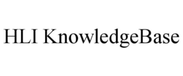 HLI KNOWLEDGEBASE trademark