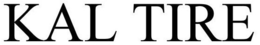 KAL TIRE trademark