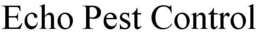 ECHO PEST CONTROL trademark