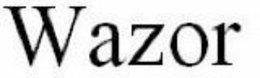 WAZOR trademark