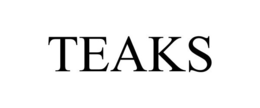 TEAKS trademark