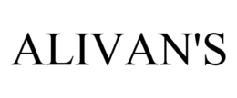 ALIVAN'S trademark