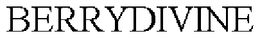 BERRYDIVINE trademark