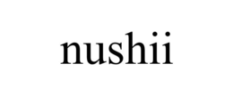 NUSHII trademark