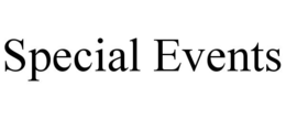 SPECIAL EVENTS trademark