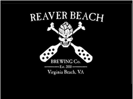 REAVER BEACH BREWING CO. EST. 2010 VIRGINIA BEACH, VA trademark