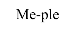 ME-PLE trademark