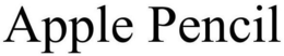 APPLE PENCIL trademark