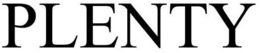 PLENTY trademark