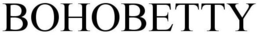 BOHOBETTY trademark