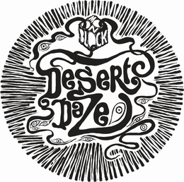 MOON BLOCK DESERT DAZE trademark