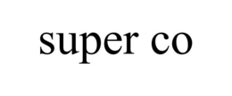 SUPER CO trademark
