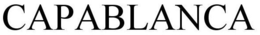 CAPABLANCA trademark