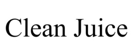 CLEAN JUICE trademark