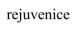 REJUVENICE trademark