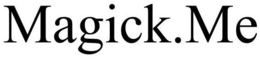 MAGICK.ME trademark
