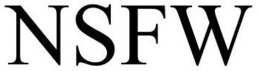NSFW trademark