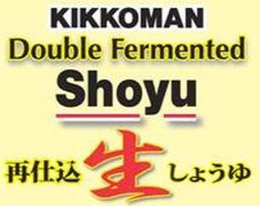 KIKKOMAN DOUBLE FERMENTED SHOYU trademark
