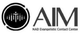 AIM NAD EVANGELISTIC CONTACT CENTER trademark