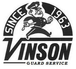 SINCE 1963 VINSON GUARD SERVICE trademark
