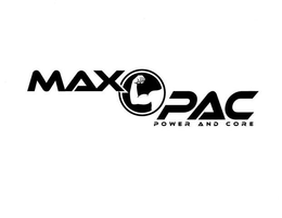 MAX PAC POWER AND CORE trademark