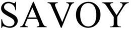 SAVOY trademark